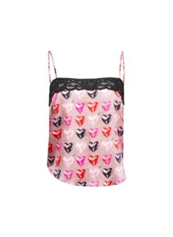 Fleur Du Mal Charlotte Lace Cami -Fleur du Mal Shop charlottecamiflat