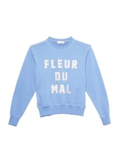Fleur Du Mal Unisex Logo Sweatshirt -Fleur du Mal Shop denimflat