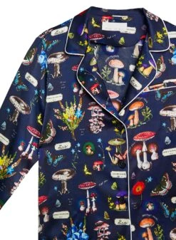Fleur Du Mal Magical Mushroom PJ Top -Fleur du Mal Shop fleurpjtopmushroomprintflat2