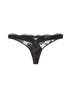 Fleur Du Mal Frankie Lace Thong -Fleur du Mal Shop frankielacethong flat
