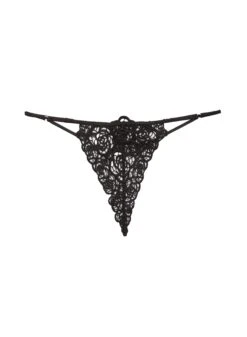 Fleur Du Mal Fleur Guipure V-String -Fleur du Mal Shop guipurevstringflat1