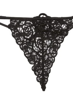 Fleur Du Mal Fleur Guipure V-String -Fleur du Mal Shop guipurevstringflat2
