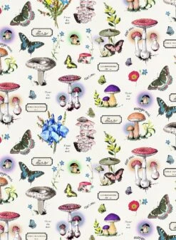 Fleur Du Mal Magical Mushroom PJ Short -Fleur du Mal Shop ivorymushroomprint 68be4a86 2300 4c57 836c 9c0c66c6245b