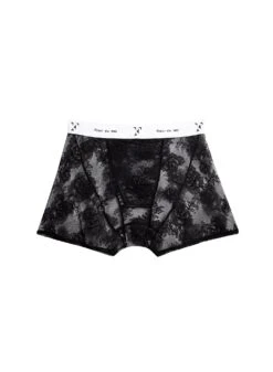 Fleur Du Mal Bouquet Lace Boxer Brief -Fleur du Mal Shop laceboxerbriefflat1