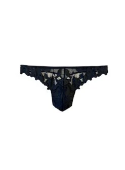 Fleur Du Mal Men's Lily Embroidery Thong -Fleur du Mal Shop lilythong