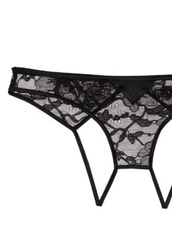 Fleur Du Mal Magnolia Lace Ouvert Panty 7 Fleur Du Mal Magnolia Lace Ouvert Panty -Fleur du Mal Shop magnolia ouvert flat2
