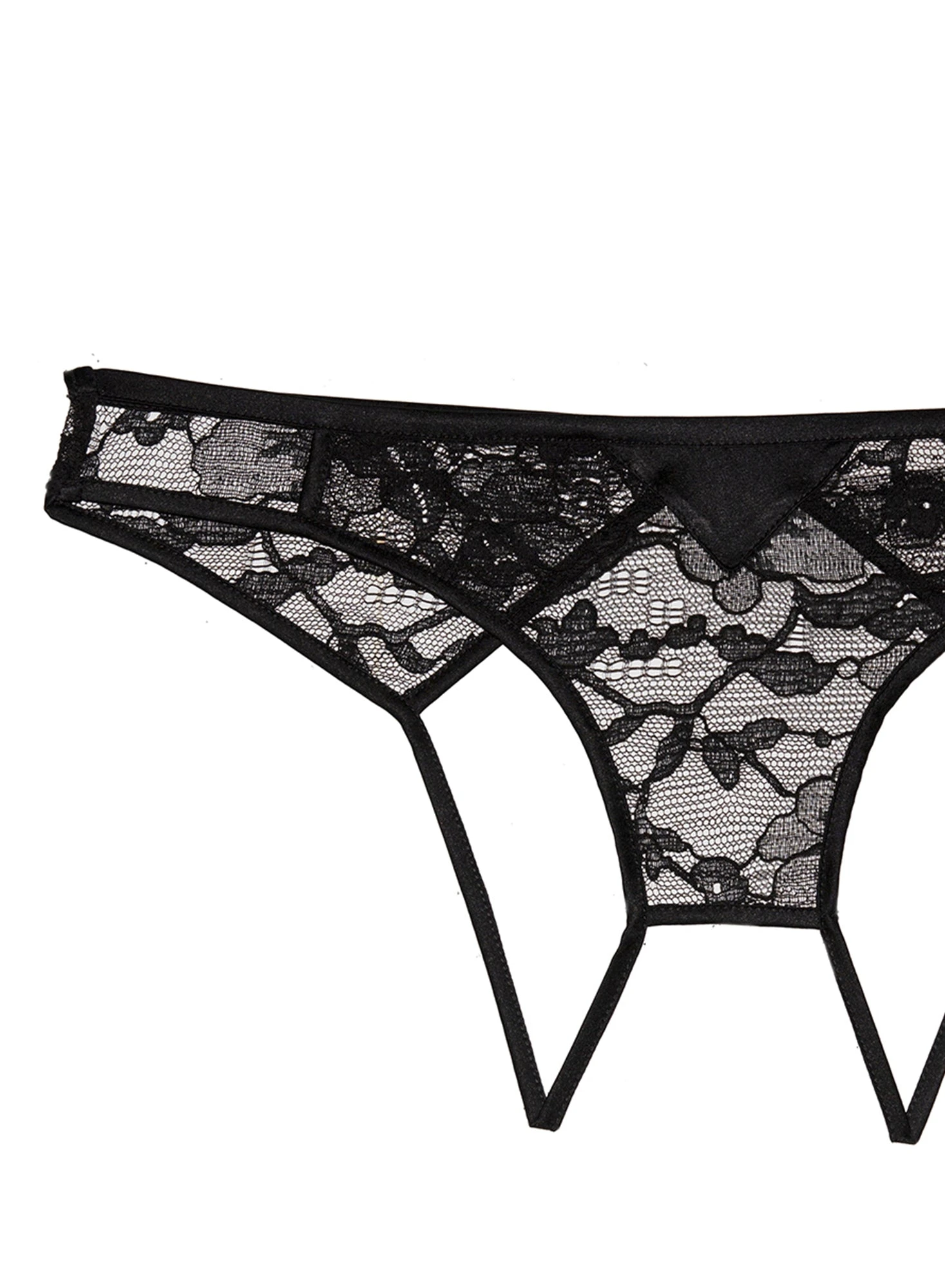 Fleur Du Mal Magnolia Lace Ouvert Panty 5 Fleur Du Mal Magnolia Lace Ouvert Panty - Image 3