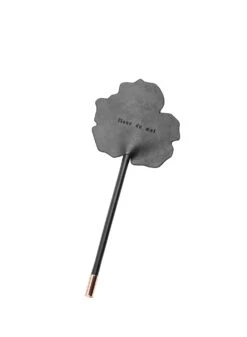 Fleur Du Mal Leather Rose Shaped Paddle -Fleur du Mal Shop paddleflat2