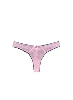 Fleur Du Mal Sabrina Mini Fishnet Thong -Fleur du Mal Shop sabrina mesh thong flat