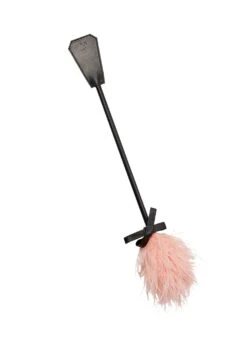 Fleur Du Mal Feather Tickler & Riding Crop -Fleur du Mal Shop ticklerflat1